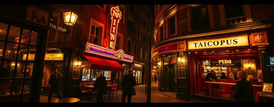 La vida nocturna en Reino Unido: pubs, teatros y conciertos